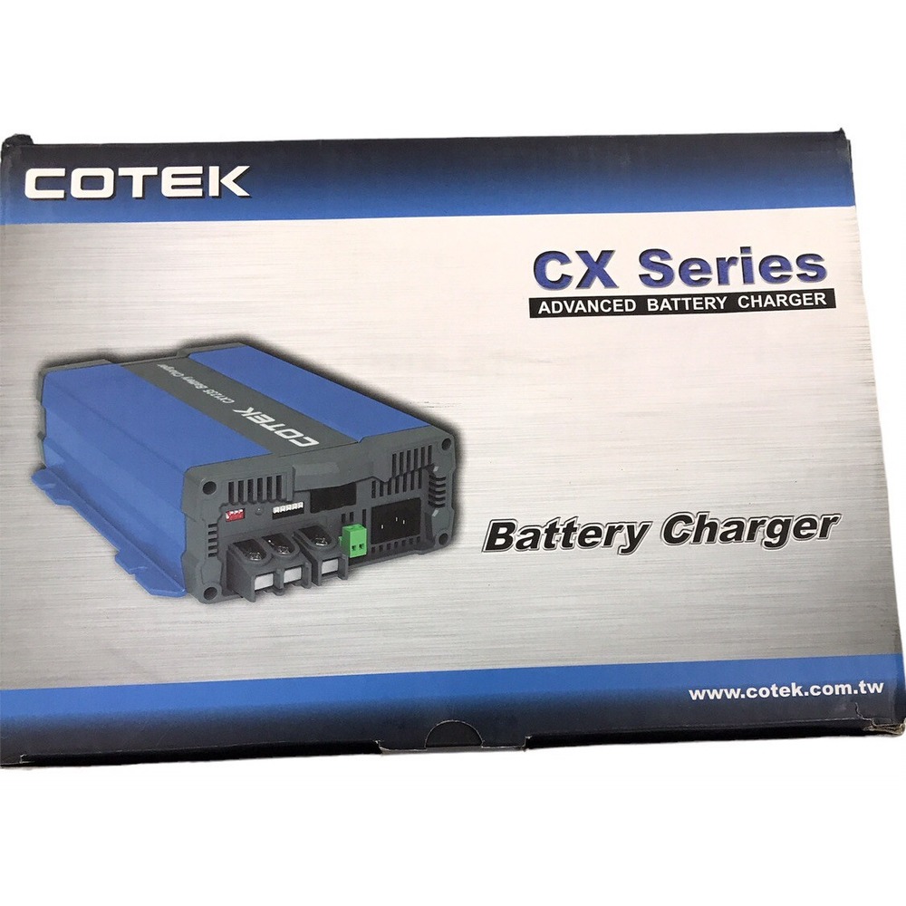 Cotek CX 1225-(12V  25A)  3-Stage Advanced Battery Charger New In Box